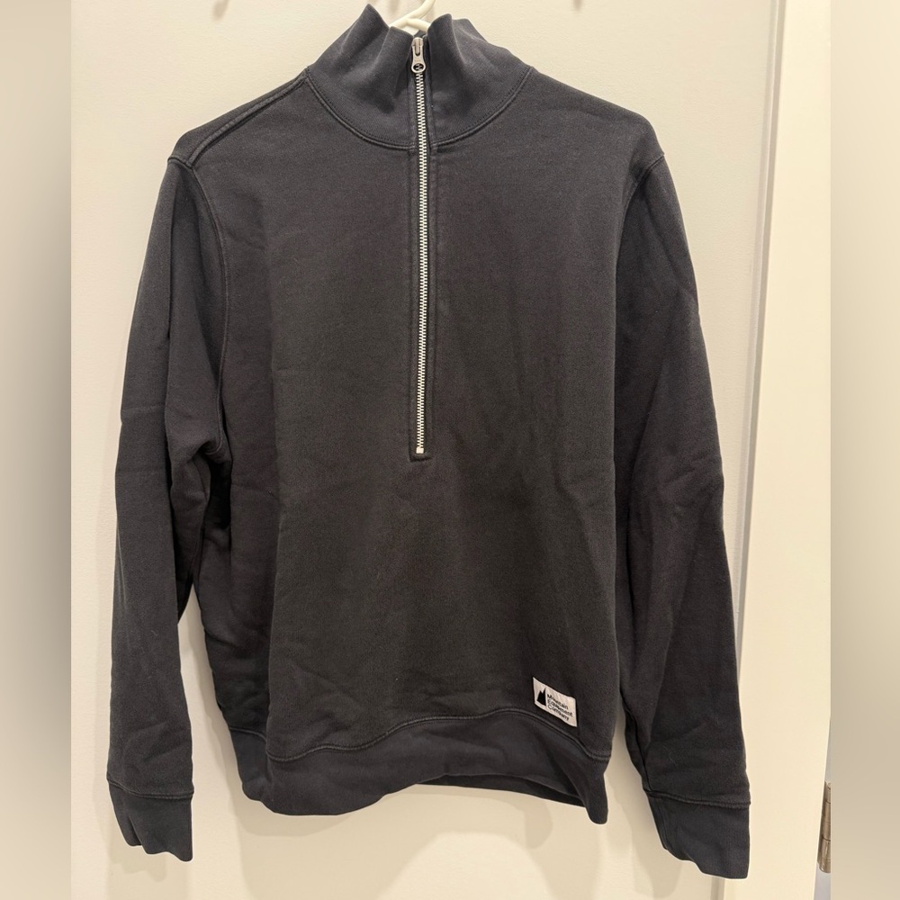 MEC Women's Black Zip-Up Sweater